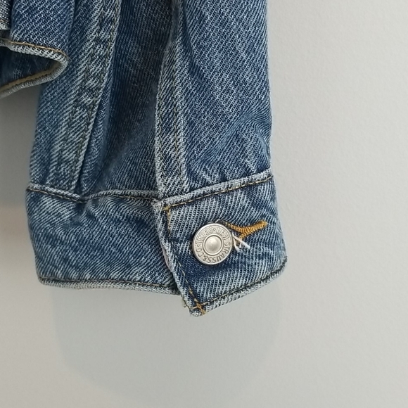 Levi's Ex-boyfriend Trucker Denim Corduroy Jacket size Large - Picture 9 of 11
